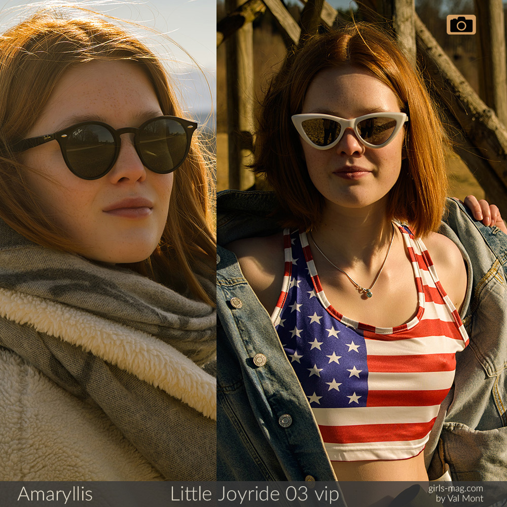 Previewbild von Amaryllis beim Wintershooting für girls-mag.com