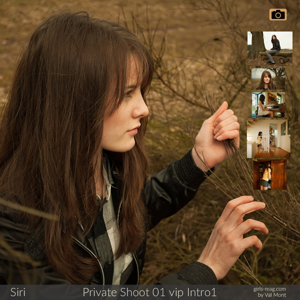 Shootingbild Siri im Unterholz